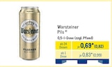 Pils im Angebot bei METRO in Aalen Pils Angebote von Warsteiner bei METRO Aalen für 0,82 €