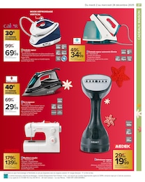 Prix et réduction Centrale Vapeur dans le prospectus Carrefour en cours Offre Centrale Vapeur dans le catalogue Carrefour du moment à la page 29