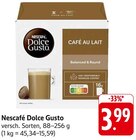 Café au Lait im Angebot bei E center in Reutlingen Café au Lait Angebote von Nescafé Dolce Gusto bei E center Reutlingen für 3,99 €