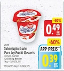 Sahnejoghurt oder Frucht-Desserts von Zott für 0,39 € bei E center im Angebot Sahnejoghurt oder Frucht-Desserts von Zott im aktuellen E center Prospekt