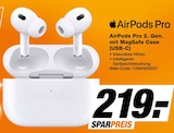 expert Lichtenfels - AirPods Pro 2. Gen. mit MagSafe Case (USB-C) Angebot im Prospekt AirPods Pro 2. Gen. mit MagSafe Case (USB-C) bei expert im Lichtenfels Prospekt für 219,00 €