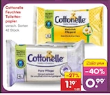 Feuchtes Toilettenpapier Natürlich Pflegend Angebote von Cottonelle bei Netto Marken-Discount Krefeld für 0,99 €