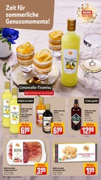 REWE Fruchtlikoer im Prospekt 