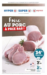 Prospectus Super U à Tartas, "Foire AU PORC À PRIX BAS !", 14 pages, 14/01/2025 - 19/01/2025