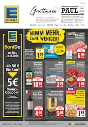 EDEKA Prospekt für Neuss: "Aktuelle Angebote", 24 Seiten, 18.11.2024 - 23.11.2024