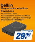 Magnetische kabellose Powerbank Angebote von belkin bei expert Essen für 29,99 €