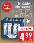 Mineralwasser Angebote von Gerolsteiner bei E center Kleve für 4,99 €