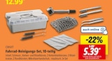 Lidl - Fahrrad-Reinigungs-Set, 10-teilig Angebot im Prospekt Fahrrad-Reinigungs-Set, 10-teilig bei Lidl im Prospekt "" für 5,39 €
