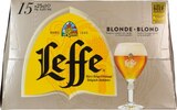 Leffe Blonde - Leffe en promo chez Lidl Villeurbanne à 5,96 €