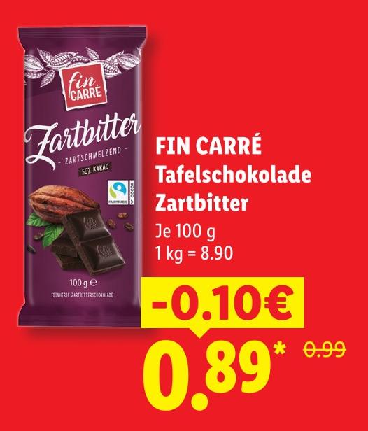 Tafelschokolade Zartbitter