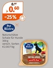 Natur­schätze Angebote von Pet Bistro bei Müller Koblenz für 0,60 €