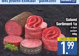 Salami Sortiment 1a im EDEKA Prospekt Salami Sortiment 1a von im aktuellen EDEKA Prospekt für 1,99 €