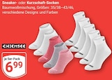 Sneaker- oder Kurzschaft-Socken Angebote von CHIEMSEE bei GLOBUS Saarbrücken für 6,99 €