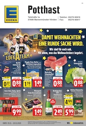 EDEKA Prospekt für Schieder-Schwalenberg mit 30 Seiten EDEKA Prospekt für Schieder-Schwalenberg: "Aktuelle Angebote", 30 Seiten, 15.12.2025 - 20.12.2025