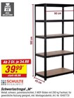 Schwerlastregal „M“ von Schulte Regalwelt im aktuellen toom Baumarkt Prospekt