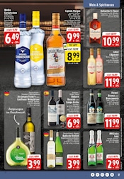 Aktueller EDEKA Prospekt mit Wodka, "Aktuelle Angebote", Seite 17