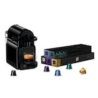 Cafetière Nespresso Delonghi Inissia EN80.B Bundle café - Delonghi dans le catalogue Darty