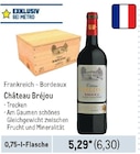 Château Bréjou  im aktuellen Metro Prospekt für 6,30 €