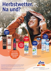 Aktueller dm-drogerie markt Drogerie-und-Parfuemerie Prospekt in Betzdorf und Umgebung, "Herbstwetter. Na und?" mit 6 Seiten, 06.10.2025 - 02.11.2025