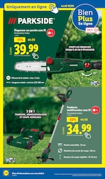 Prix et réduction Tondeuse Électrique dans le prospectus Lidl en cours Offre Tondeuse Électrique dans le catalogue Lidl du moment à la page 18