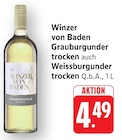 Grauburgunder trocken bei EDEKA im Prospekt "" für 4,49 €