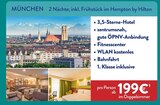 MÜNCHEN im ALDI SÜD Prospekt MÜNCHEN von Hampton by Hilton im aktuellen ALDI SÜD Prospekt für 199,00 €