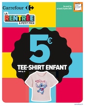 Catalogue Carrefour à Boussy-Saint-Antoine cette semaine, valable du 01/07/2025 au 21/07/2025 Prospectus Carrefour à Boussy-Saint-Antoine, "LA RENTRÉE À PETIT PRIX", 8 pages de promos valables du 01/07/2025 au 21/07/2025