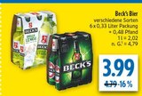 Bier Angebote von Beck's bei diska Hof für 3,99 €