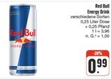 Aktuelles Energy Drink Angebot bei nah und gut in Ansbach ab 0,99 €