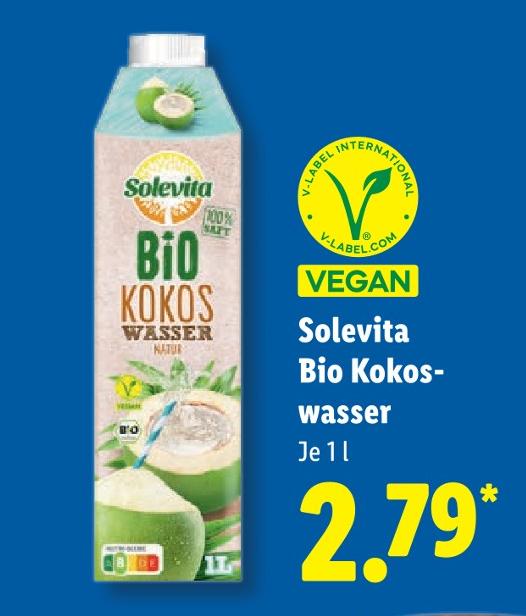 Bio Kokoswasser