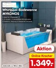 Whirlpool-Badewanne MYKONOS Angebote von TroniTechnik bei Netto Marken-Discount Lehrte für 1.349,00 €