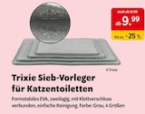 Sieb-Vorleger für Katzentoiletten von Trixie im aktuellen Das Futterhaus Prospekt für 9,99 €