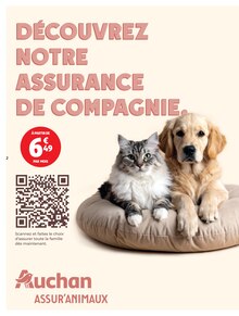 Promotion Chat dans le prospectus Auchan Hypermarché, valable du 06/10/2026 au 18/10/2026 Promo Chat dans le catalogue Auchan Hypermarché du moment à la page 2