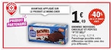 Brownie individuel chocolat et pépites - P'TIT DÉLI dans le catalogue E.Leclerc