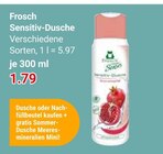 Sensitiv-Dusche Angebote von Frosch bei GLOBUS Herne für 1,79 €