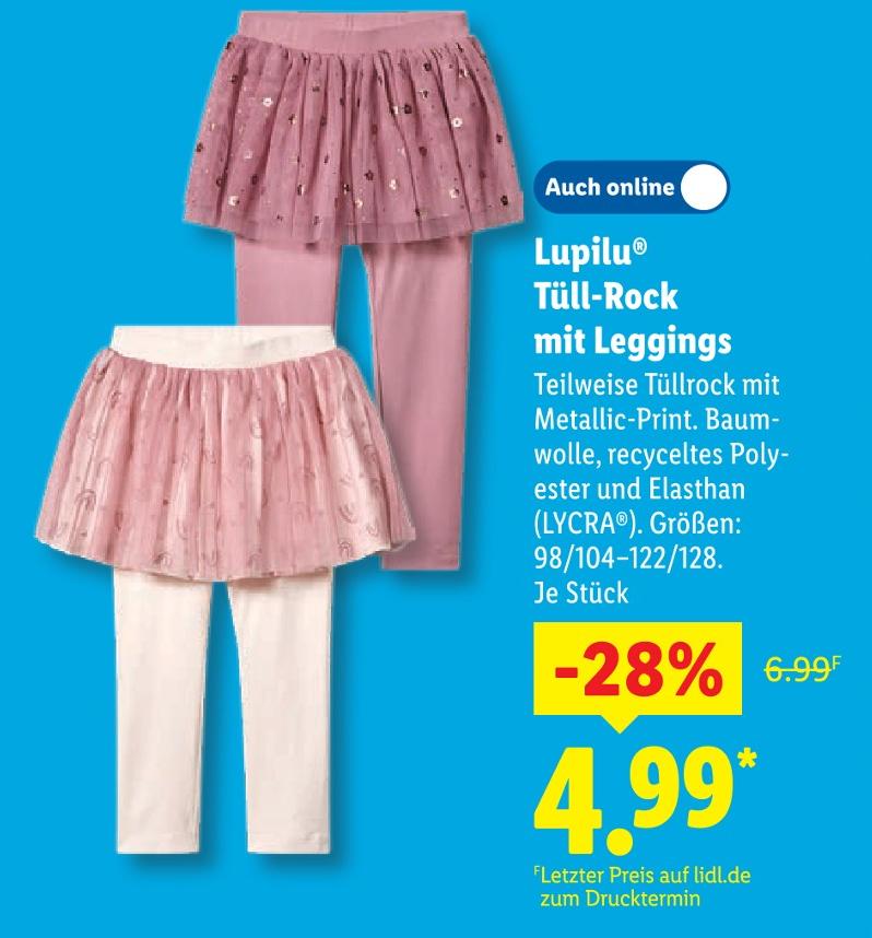 Tüll-Rock mit Leggings