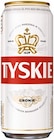 Pils von Tyskie für 0,70 € bei Netto mit dem Scottie im Angebot Pils von Tyskie im aktuellen Netto mit dem Scottie Prospekt
