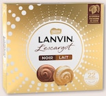 L'Escargot Duo Lait Noir - LANVIN à 9,59 € dans le catalogue Netto