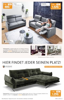 Sofa im Opti-Wohnwelt Prospekt "Möbel jetzt Steuerfrei" mit 24 Seiten (Bremerhaven)