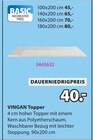 VINGAN Topper im aktuellen JYSK Prospekt für 40,00 €