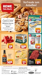 REWE Prospekt für Essen mit 28 Seiten REWE Prospekt "Dein Markt" für Essen, 28 Seiten, 17.11.2025 - 22.11.2025