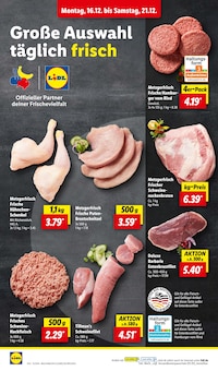 Schweinefilet im Lidl Prospekt "LIDL LOHNT SICH" mit 63 Seiten (Rostock)