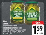 EDEKA Zwickau - Dänischer Gurken Salat Angebot im Prospekt Dänischer Gurken Salat bei EDEKA im Zwickau Prospekt für 1,59 €