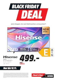 MediaMarkt Saturn Fernseher im Prospekt 
