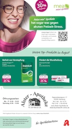 mea - meine apotheke Prospekt für Hamburg: "Unsere August-Angebote", 4 Seiten, 01.08.2025 - 31.08.2025