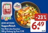 Suppenfleisch von Meine Metzgerei im aktuellen ALDI SÜD Prospekt