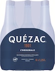 Eau minérale naturelle gazeuse - Quézac dans le catalogue Intermarché
