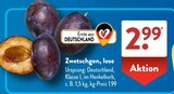 Zwetschgen, lose bei ALDI SÜD im Amberg Prospekt für 2,99 €