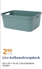 Aufbewahrungskorb Angebote von Livv bei Action Potsdam für 2,99 €
