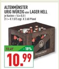 Marktkauf Horn-Bad Meinberg - Altenmünster Urig Würzig Angebot im Prospekt Altenmünster Urig Würzig bei Marktkauf im Horn-Bad Meinberg Prospekt für 10,99 €